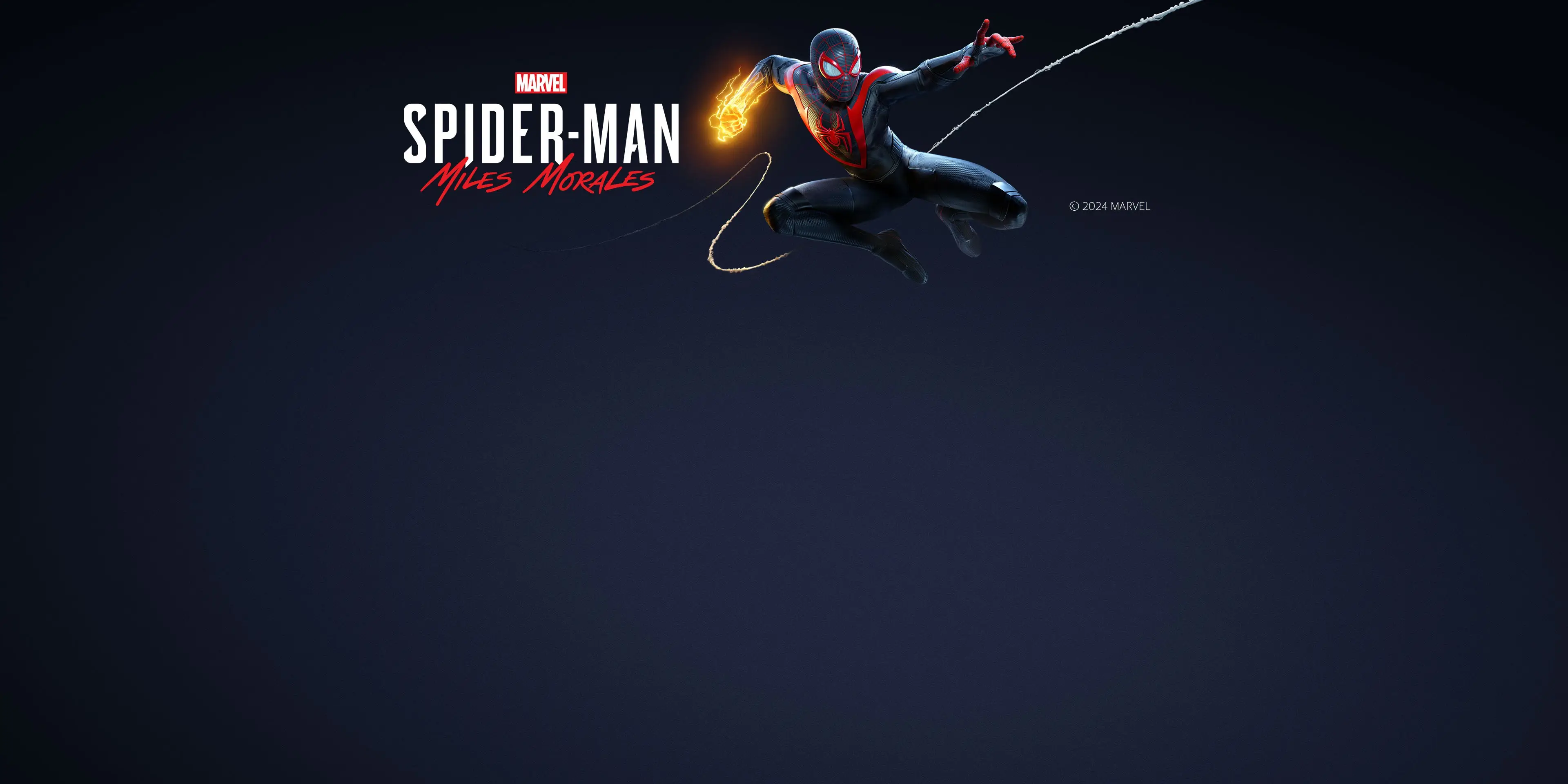 마블스 스파이더맨 마일즈 모랄레스, image size:3840x1920