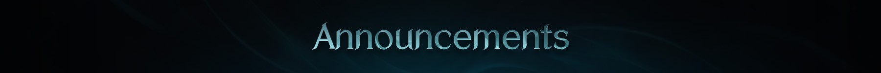 announcements EN