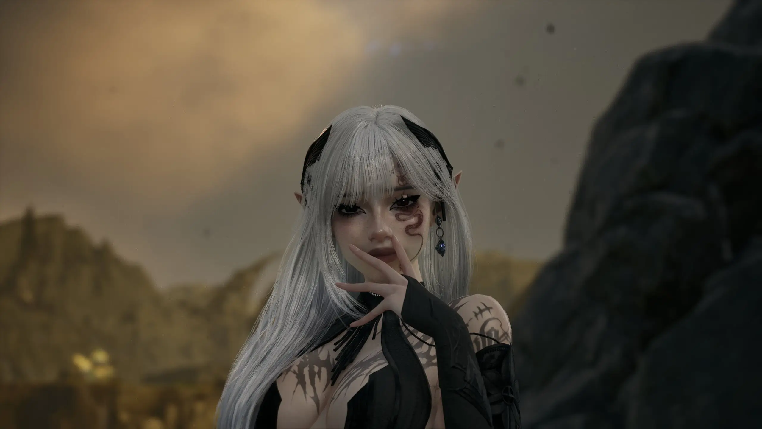 pretty fairy elf witch