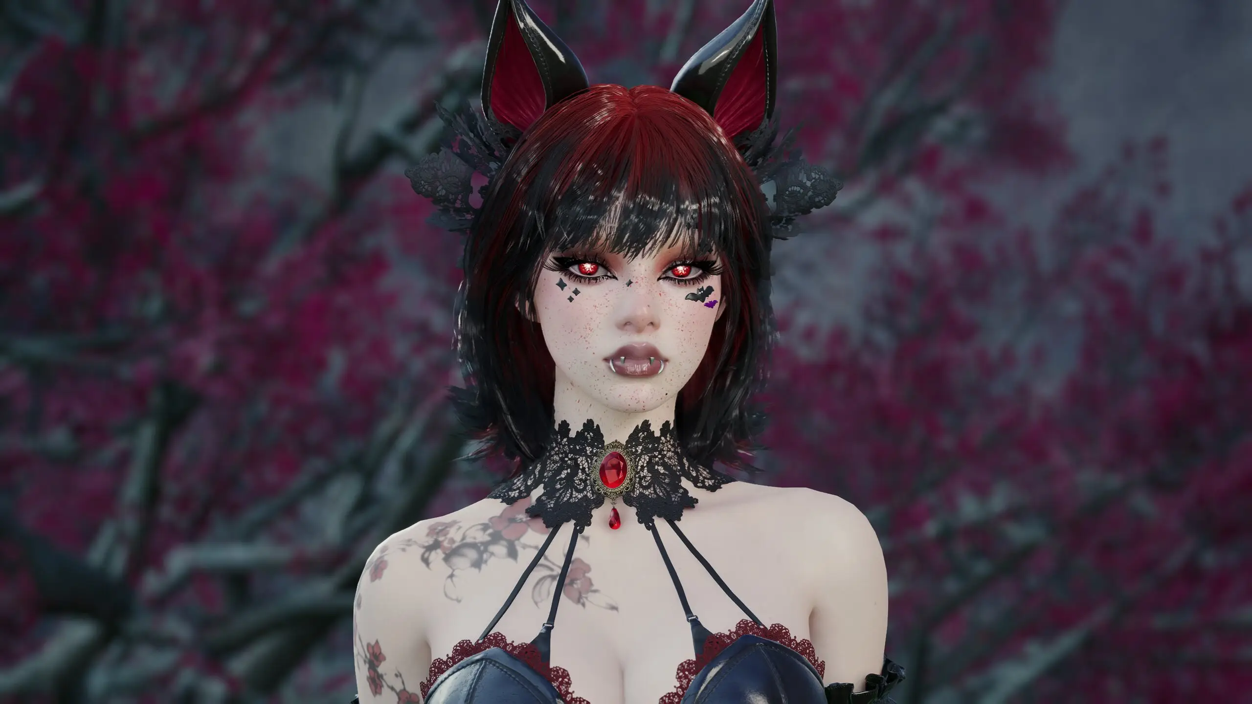 sexy goth vampire