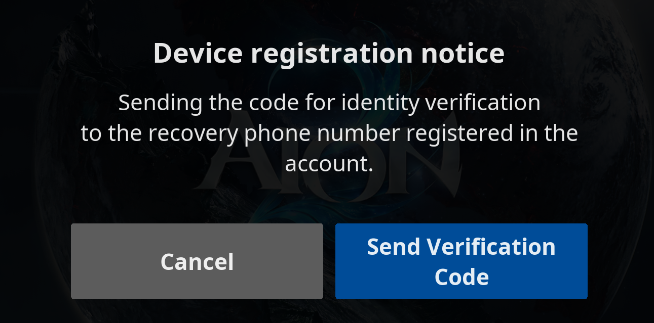 [Device Registration Notice] A temporary error has occured. 40309:500 ...