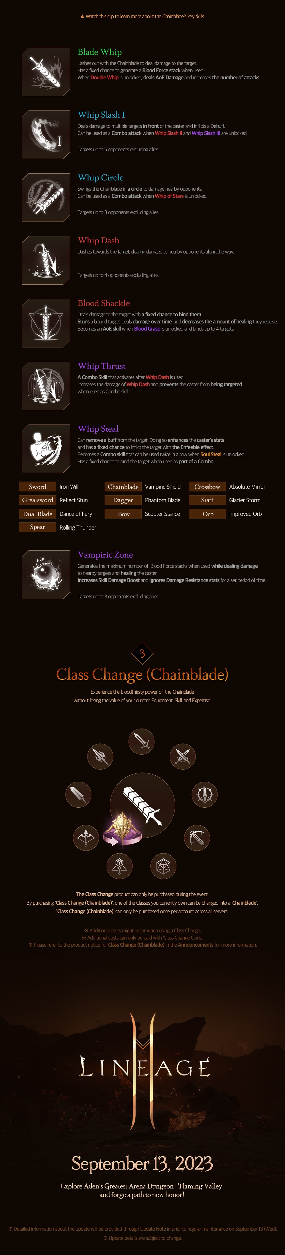New Class: Chainblade (Edited) : Lineage2M | Play Free on Mobile and PC
